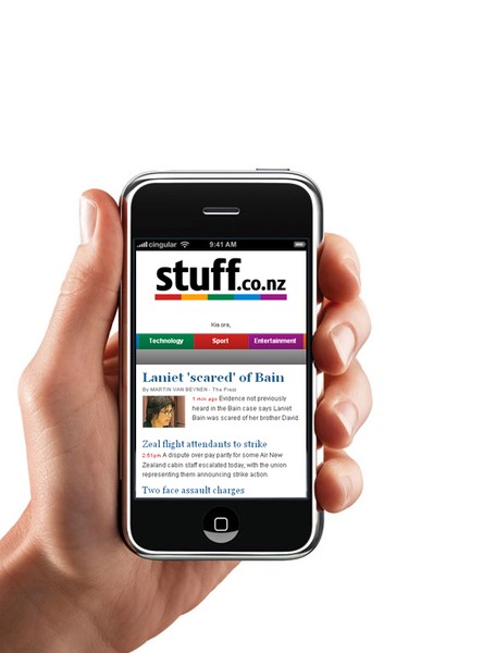 The mobile phone site, not quite